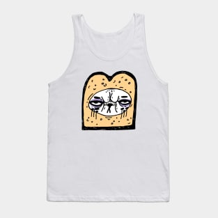 Cat in bread Tank Top